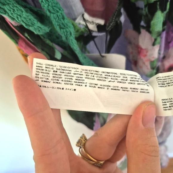 NWT Desigual Women’s Green Crochet Halter Maxi Dress – Size S - Picture 8 of 8